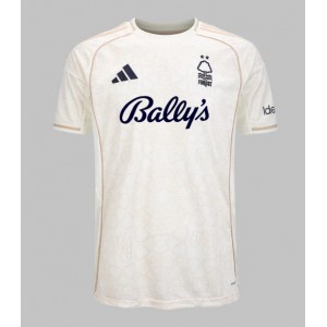 Nottingham Forest Jalkapallovaatteet Vieraspaita 2025-26 Lyhythihainen